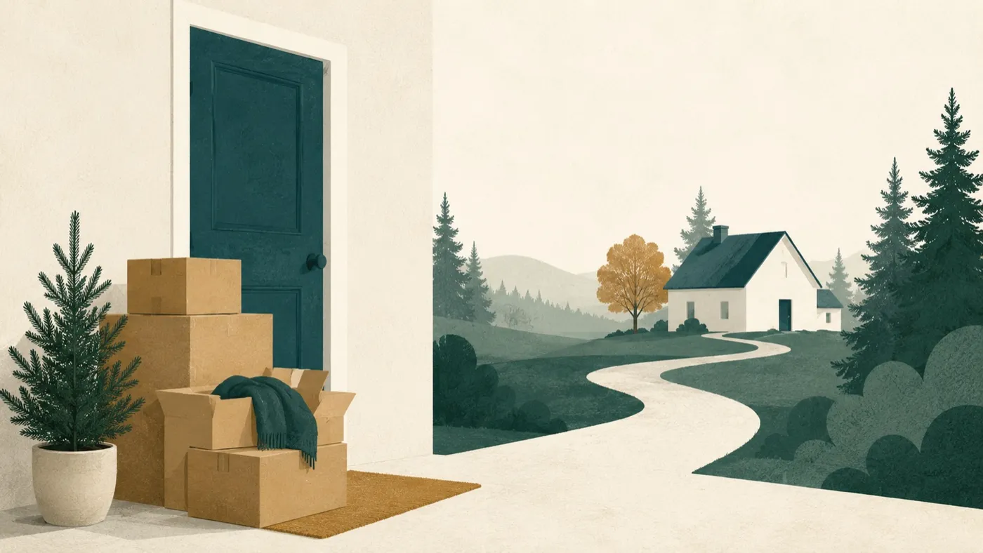 Illustration – att flytta till Rönninge