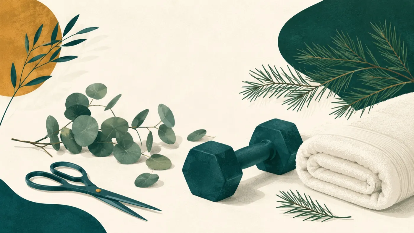 Illustration – hälsa och skönhet i Rönninge